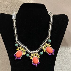Elegant Multicolor Statement Necklace